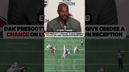 Dak Threw A DIME To CeeDee Lamb 🎯
