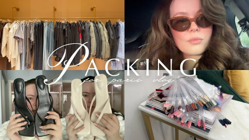 daily vlog: packing for paris, filming a client's fashion pop up & unboxing some new packages