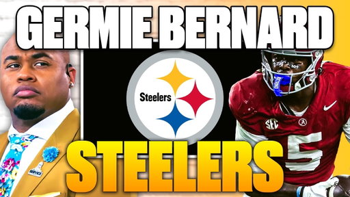 Germie Bernard to the Steelers! 🔥 Steve Smith Breaks Down Pick #47