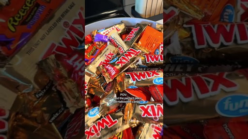 Halloween hack: store your candy where no one will find it 😉🎃