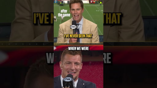 Tom Brady Catches Gronk Faking It!