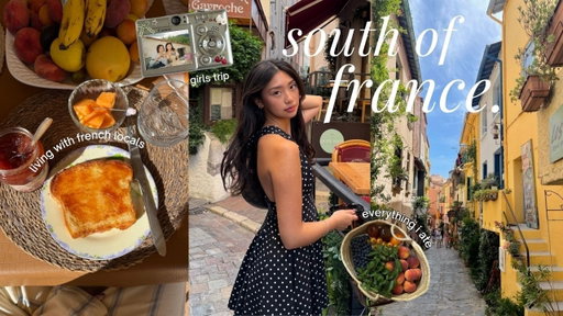 my first time in france 🦪 a week in the french riviera, slow mornings, day trips & lots of food