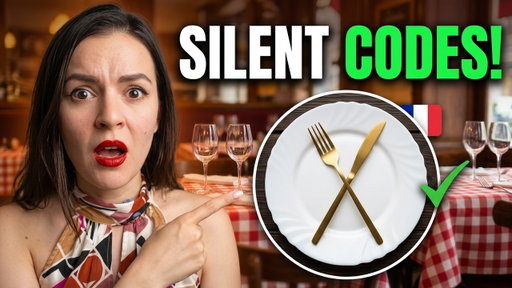 French Etiquette Tourists Get Wrong (The Cutlery Speaks!)