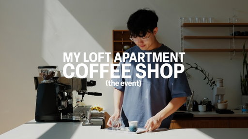 I turned my loft apartment into a coffee shop