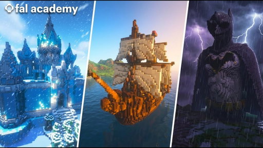Generate ANY Minecraft Build with a Prompt! | fal Academy