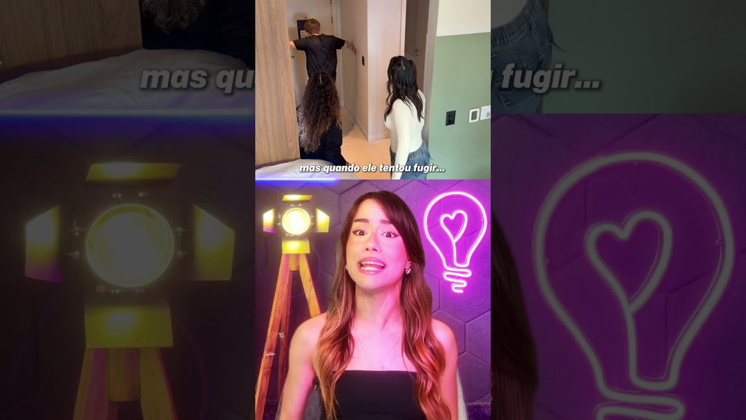Enzo foi pego pelas 2 namoradas