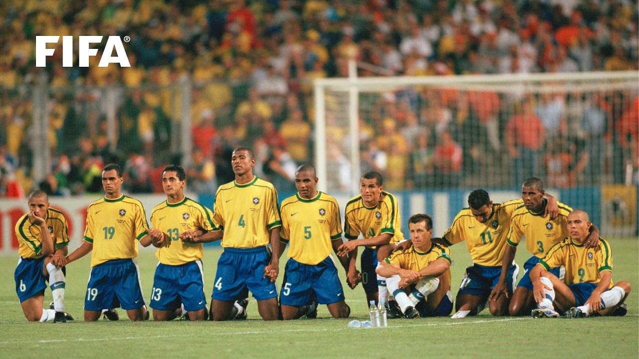 Full Penalty Shoot-out: Brazil v Netherlands | 1998 FIFA World Cup