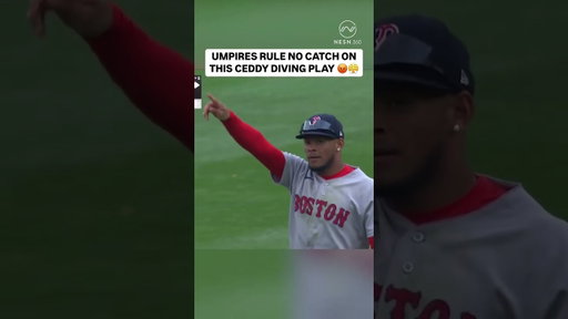 Ceddanne Rafaela's Incredible Catch Ruled NO CATCH?! 😳😡
