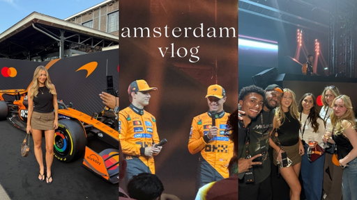 AMSTERDAM WITH MCLAREN AND MASTERCARD - mini vlog