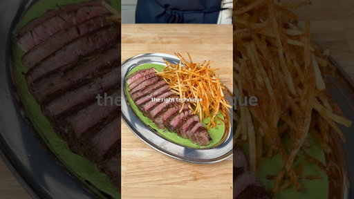 How to Make Tuna Steak Frites 🐟🍟 #tuna #steakfrites #recipe #shorts