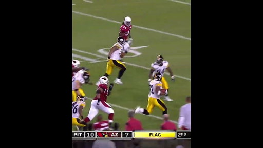 Deebo to the house 😤