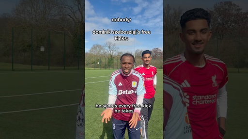 Dominik Szoboszlai’s FREE KICKS #football #footballshorts #soccer #funny