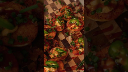 Smoky BBQ Deviled Eggs
