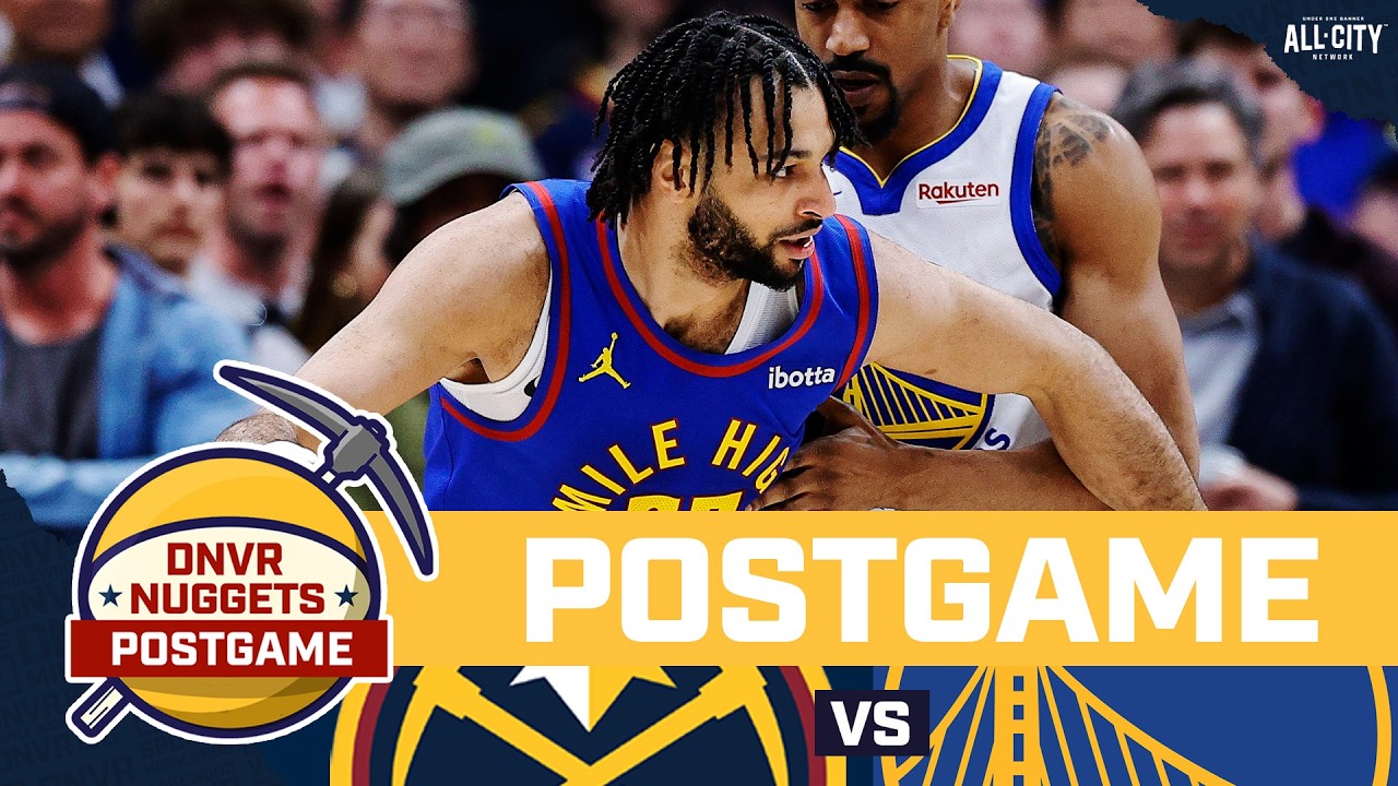 Jokic, Nuggets Give 2nd Half Surge in Win Over Warriors | DNVR Nuggets Postgame Live