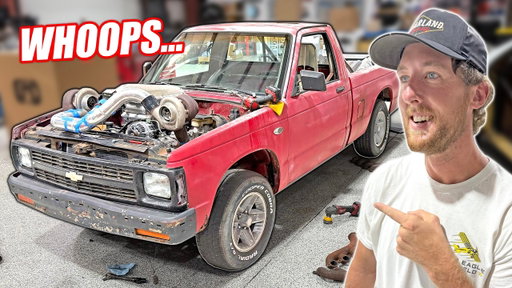 Cheap Racecar Challenge Ep.7 - The Sideways Turbo Disaster... Jackstand's 240 Is Alive!!!