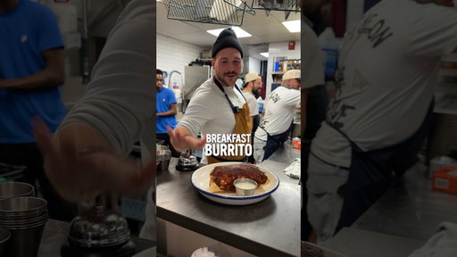 Burrito time at Mile Square Cafe!