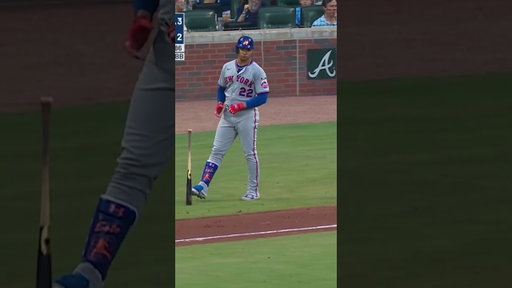 Juan Soto wins the full count ABS challenge 👏 #mlb #baseball #mets #sports #highlights #braves #walk