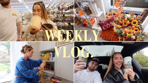 spend the week with me, organising, autumn shopping, candles | chyna solder