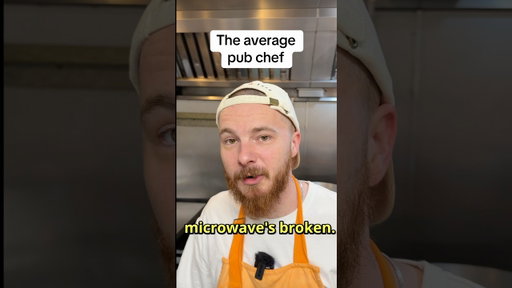 Microwave is the MVP in this kitchen 😅 #hospitality #comedy #chef #kitchen #service