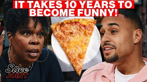 Leslie Jones Meets Her Future Husband While Eating Pizza | Slice Joint