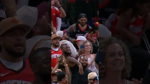 BIG TIME sequence in OT 😤 #rockets