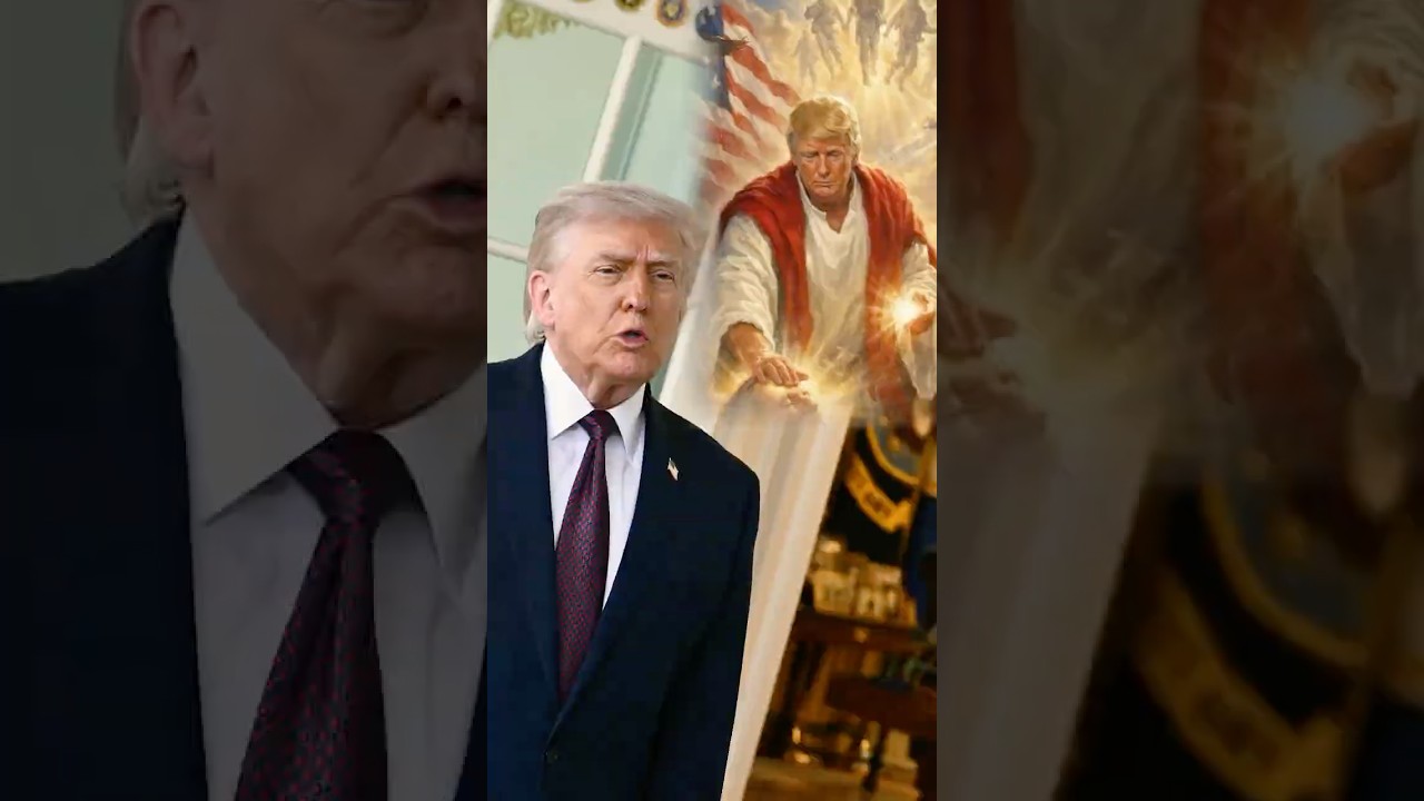 Trump Says Jesus Image Was Meant to Be ‘Me as a Doctor’
