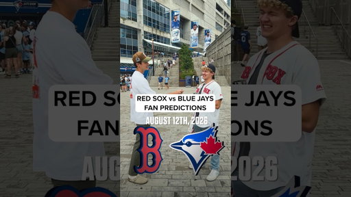 Safe to say there were some OVERCONFIDENT Red Sox fans at the Rogers Centre this week