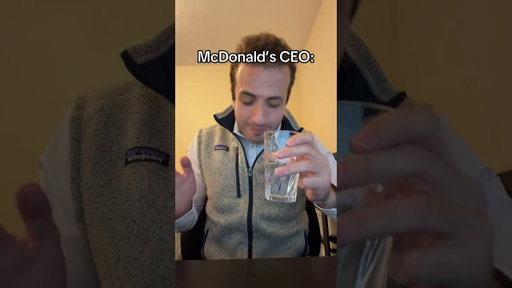 McDonald's CEO needs to be studied in a lab 😭😭😭