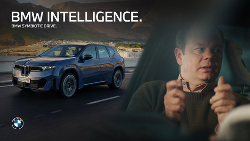 BMW Intelligence I BMW Symbiotic Drive and Highway Assistant function.