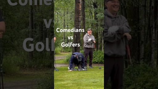 At the Great Outdoors Comedy Fest’s Heckle Hole, we go hard. #golf #comedy #outdoors #roast