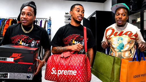 DeenTheGreat, Adrien Broner & Sauce Walka $25,000 SHOPPING SPREE 🔥💸!