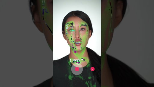 glitch makeup tutorial 🤖 Part2?! #makeup #glitchtrend #transition #bts #tutorial
