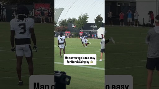 Derek Stingley vs Jayden Higgins #nfl #texans #houston