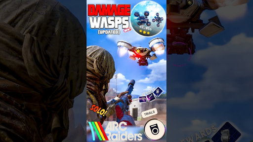MAX points & EASY 3 stars Damage Wasps trial in Arc Raiders 🔥🔥#arcraiders #arcraiderstips #gaming