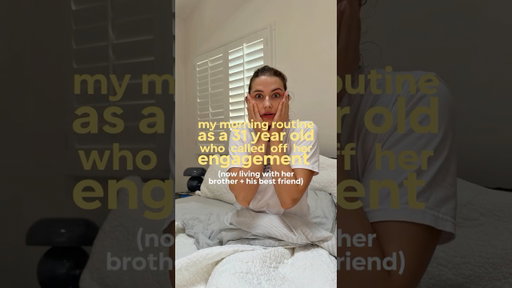 new morning routine activated 💗#morningroutines #wellnessroutine