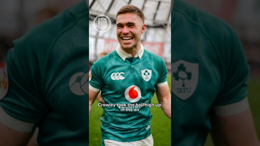 Andy Farrell was full of praise for Jack Crowley after Ireland battered Scotland ☘️ #irishrugby