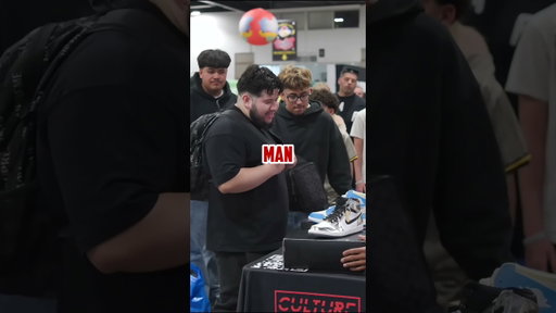 He wanted $6,000 Coin Flip 😳 #culturekicks #snkrsday #sneakers #shoecollector #coinflip #mysterybox