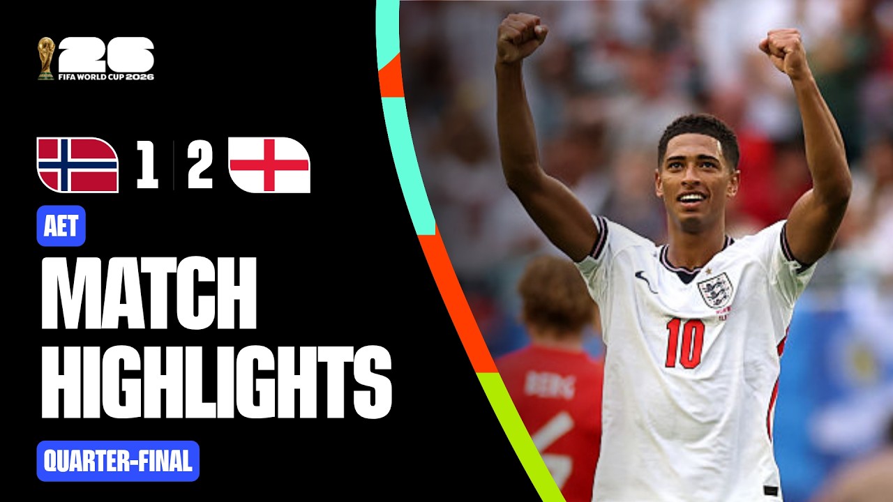Highlights | Norway 1-2 England | FIFA World Cup 2026™
