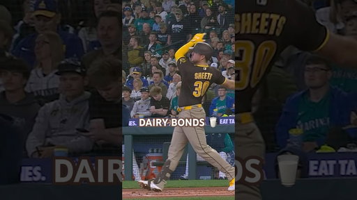 Bonds. Dairy Bonds. #mlb #baseball #homerun #gavinsheets #padres #sandiego