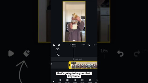 How to use keyframes in Instagram Edits!
