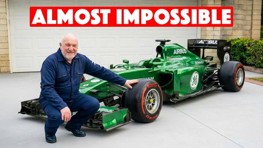 Man Builds Formula 1 Car at Home