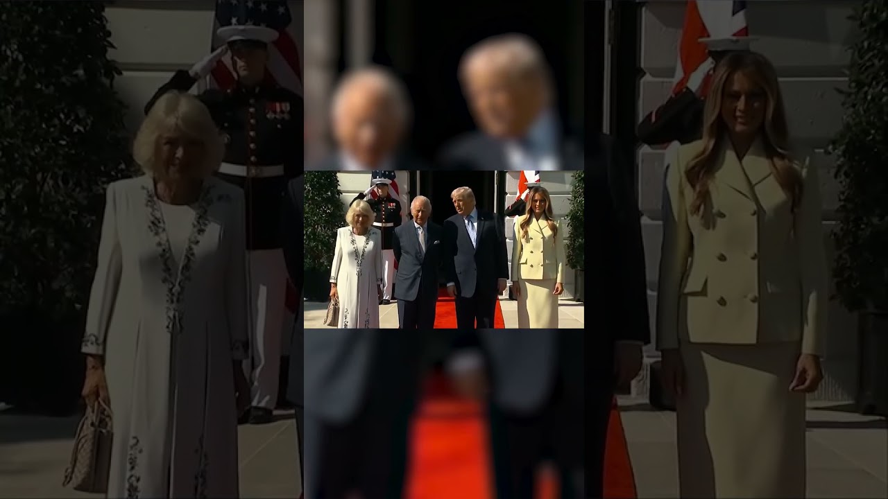 King Charles, Queen Camilla Meet With Donald Trump & Melania on Historic U.S. Trip