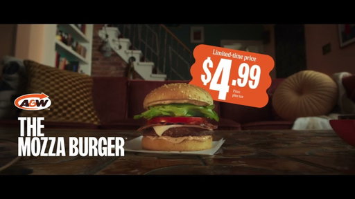 $4.99 Mozza Burger