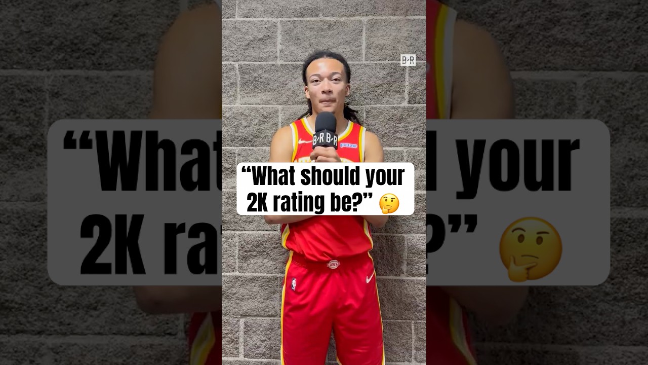 NBA rookies predict their 2K rating  🎮