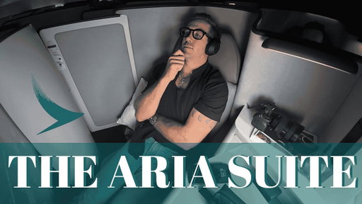 Cathay Pacific Business Class Review - Their NEW ARIA SUITE