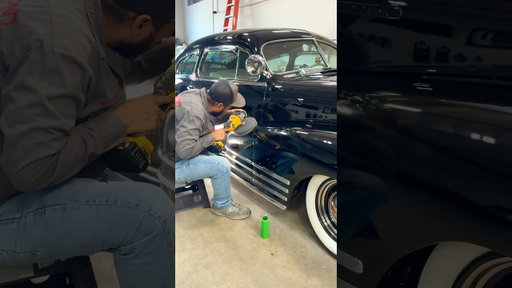 That mirror effect is worth the process! #classiccar #classiccars #oldschool #paintcorrection #shiny