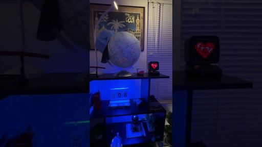 Blue hour in my bedroom