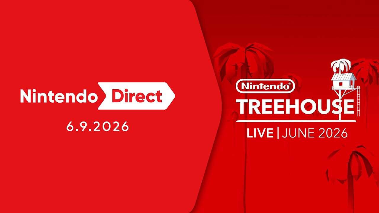 Nintendo Direct 6.9.2026 + Nintendo Treehouse: Live | June 2026