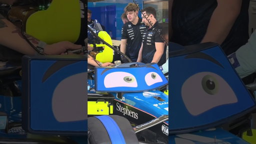 FW48 is always watching 👀 #F1