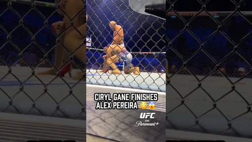 Ciryl Gane outstrikes Alex Pereira 😳 #UFCWhiteHouse
